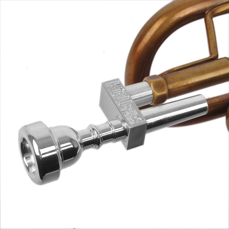 Trumpet Embouchure Trainer - T.E.T. KGUBrass. Lip Buzzing Tool for Trumpet Practice, warm-ups and exercises, Aluminium Embouchure Training Device For Trumpeters