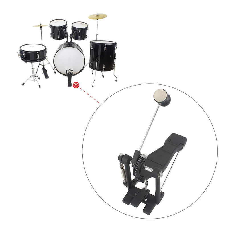 Mxzzand Drum Pedal Beater Drum Kit Accessories Portable Sturdy for Drum Beginners for Bass Drum