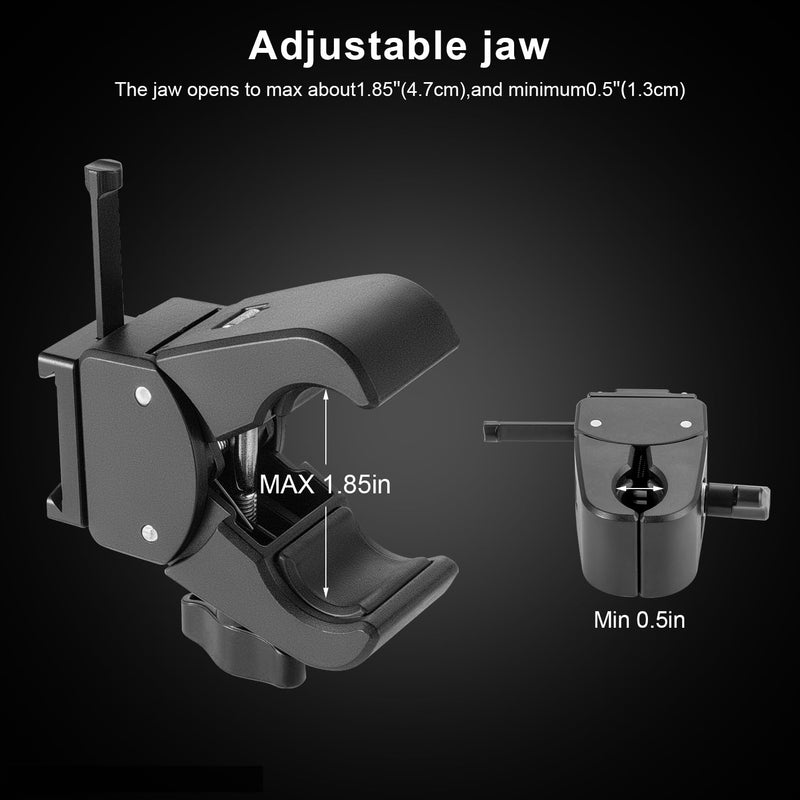 [AUSTRALIA] - Fomito V-Mount Battery Clamp, Quick Release Plate for Sony BP Battery, Professional Camera Mount Black 
