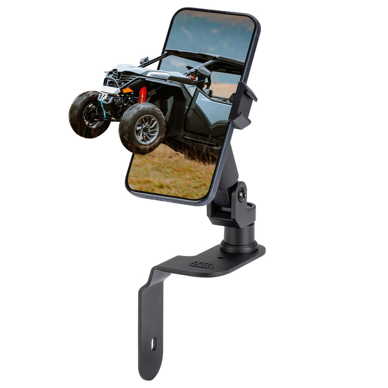KEMIMOTO 2023+ 950 G2 Phone Mount CNC Material 360° Adjustable Aluminum | Compatible with 2023+ CFMOTO ZForce 950 Sport & Trail / ZForce 800 Trail G2, Heavy Duty UTV Phone Holder Easy Installation