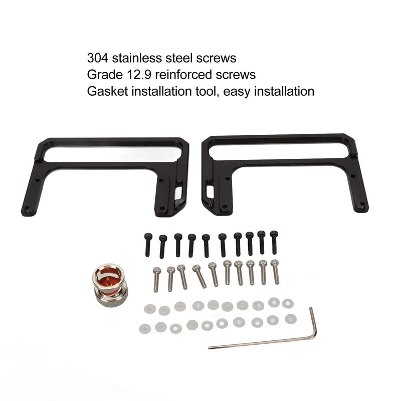 Radio, CNC Aluminum Alloy Short Radio Bracket Stand Handle Radio for X6100