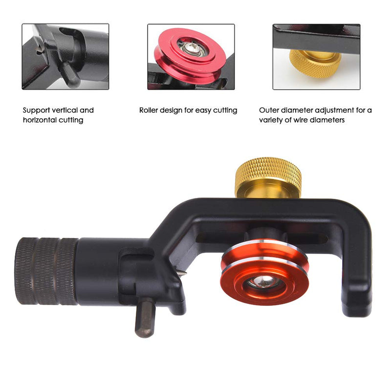Fiber Optic Cable Cutter 4-10MM Vertical Horizontal Wire Sleeve Stripping Knife Cable Cutter Stripping Tool