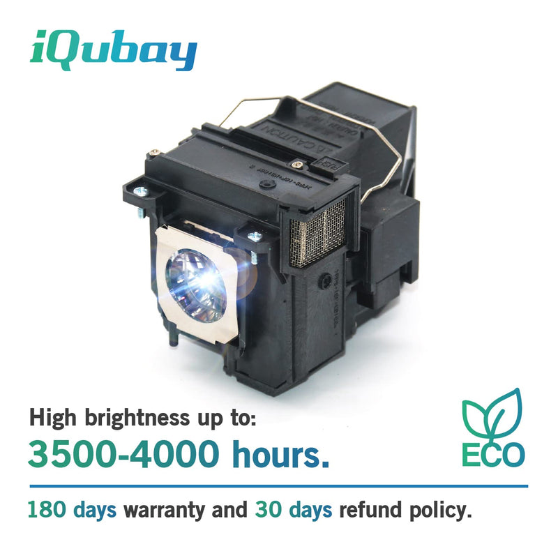 iQubay V13H010L79 / V13H010L80 Replacement Projector Lamp Bulb for Epson ELPLP79 / ELPLP80 PowerLite EB-570 EB-575Wi 580 BrightLink 575Wi 595Wi Pro 1420Wi 585WI 1420WI 1430WI EB-585W 585 V11H605041