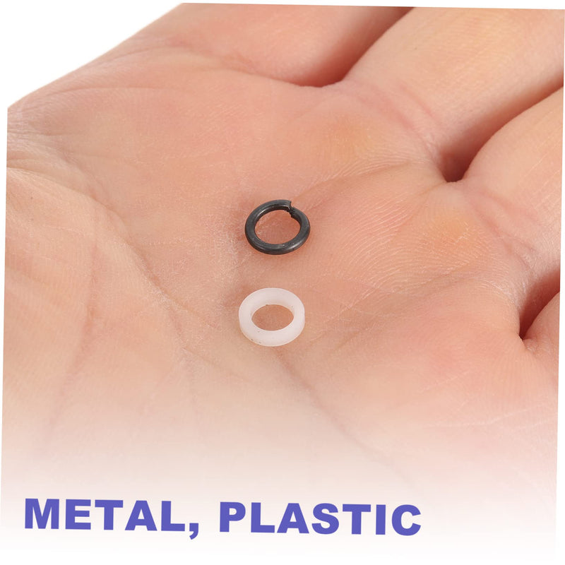 [AUSTRALIA] - Guitar Tuner Washer Replacement Double Layer Plastic and Metal Gaskets Acoustic Electric Guitar Tuning Peg Spacer 0.27X0.27X0.03In Easy Installation 