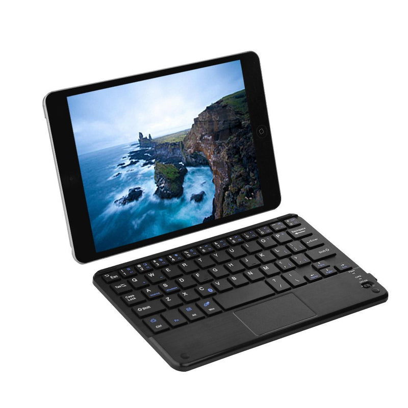 Bewinner Small Bluetooth Keyboard,Ultra-Slim Mini Wireless Bluetooth Keyboard with Touchpad for Windows PC Android Tablet,Easy Storage and Use When Traveling