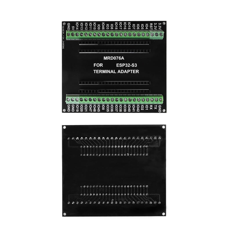 [AUSTRALIA] - Pack of 2 for ESP32 Expansion Board, 1 in 2 Microcontroller Development Board Compatible with 44Pin for ESP32 S3 N8R2 N16R8 Development Board 2 x expansion board 