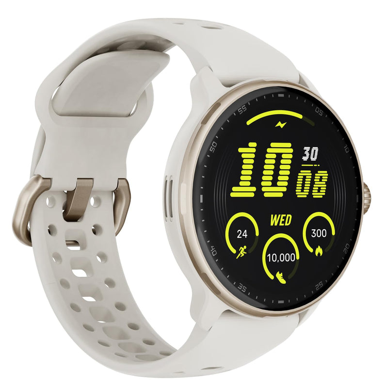 R3 GPS Smartwatch (White/Gold)