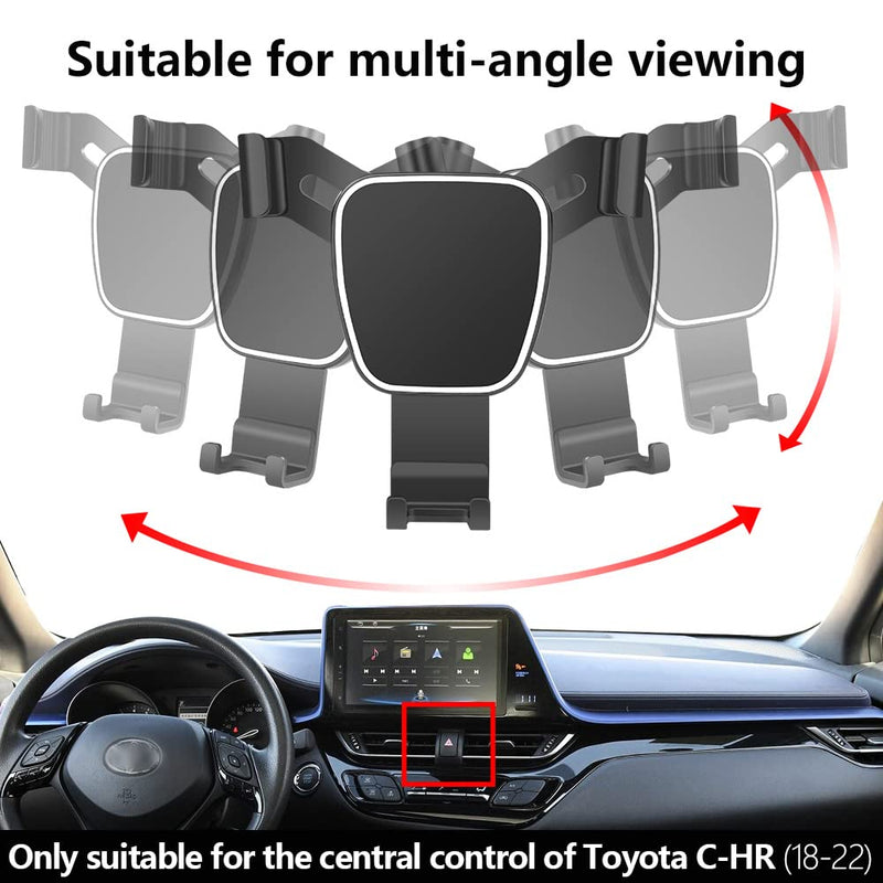 Car Phone Holder for 2018-2022 Toyota CHR C-HR Auto Accessories Navigation Bracket Interior Decoration Mobile Cell Phone Mount