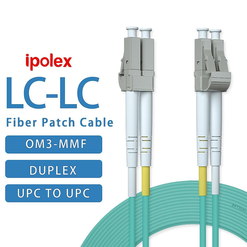 5m(16.5ft) OM3 LC to LC Fiber Patch Cable & 10GBase-SR SFP+ Transceiver