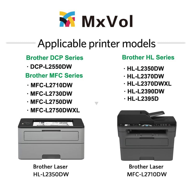 MxVol Compatible Drum Unit Replacement for Brother DR730 DR-730 DR 730 Up to 12,000 Pages use for HL-L2350DW DCP-L2550DW MFC-L2710DW MFC-L2750DW HL-L2395DW Printer (NO Toner)