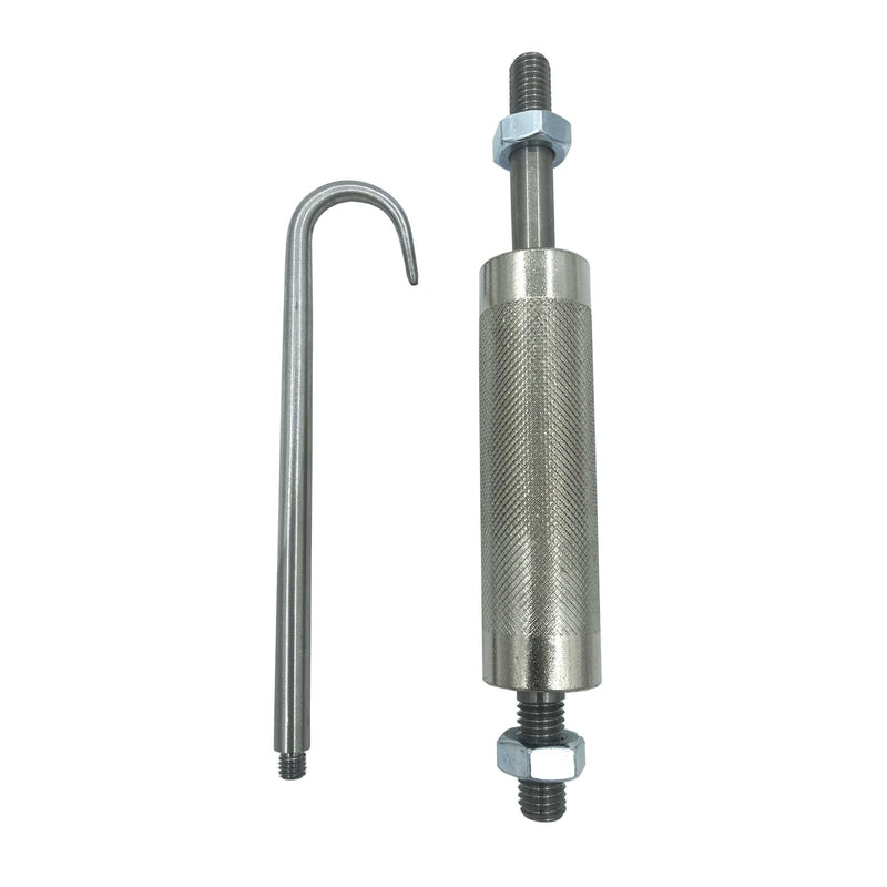 [AUSTRALIA] - Trumpet Repair Tool Tuning Pipe Hook Puller Tool for Repairing Rusted Tuning Pipe, Brass Instrument Tuning Slide Puller Repair Maintenance Tool 