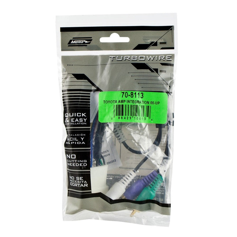Metra Electronics Integration Kit and Harness for Select 2000-2004 Toyota Vehicles Harness + Installation Kit Standard Packaging