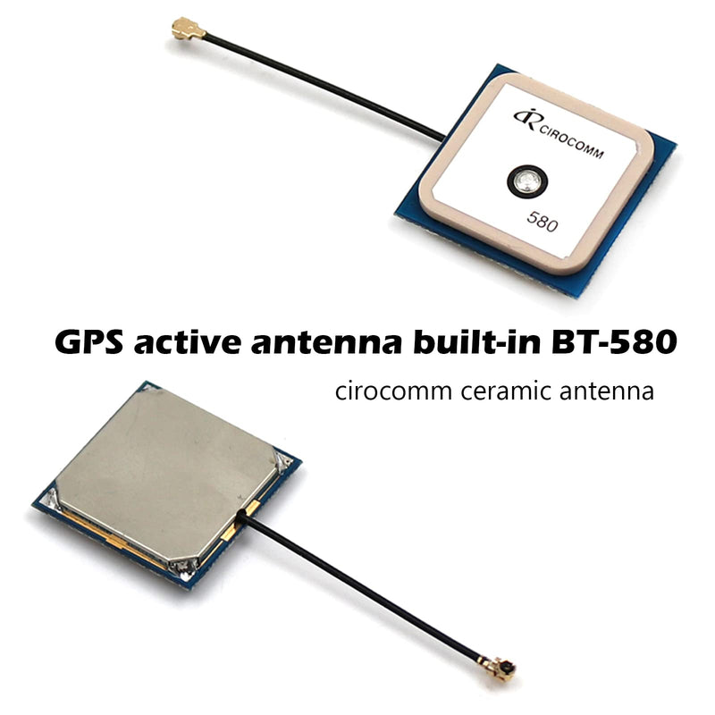 32db High Gain Cirocomm 5cm Active GPS Antenna Ceramic Antenna IPEX Antenna 25x25x5mm Geekstory