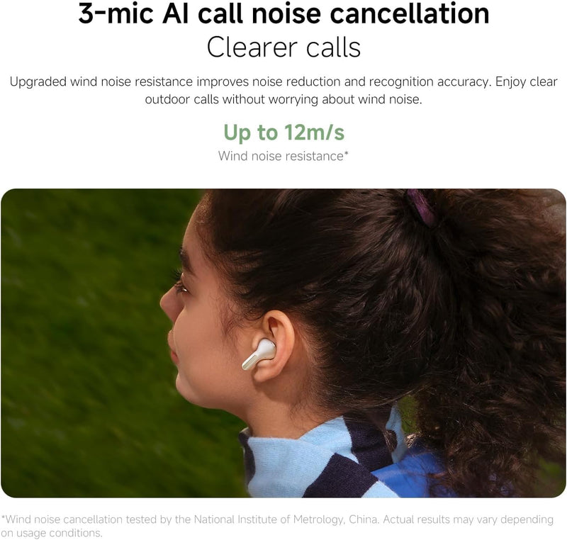 XIAOMI Redmi Buds 8 True Wireless Earbuds, Up to 50dB ANC, Hi-Res Audio, 44H Battery, IP54 Waterproof, Green
