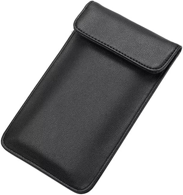 Faraday Bag Cell Phone Sleeve Anti-Tracking GPS Blocker Signal Blocking Pouch for Samsung Galaxy A17 A16 A15 A14 A37 A36 A35 S26 Ultra S25 FE iPhone 17 Pro Max 16 Pro Max Moto G Stylus 5G 2024 (XL) XL