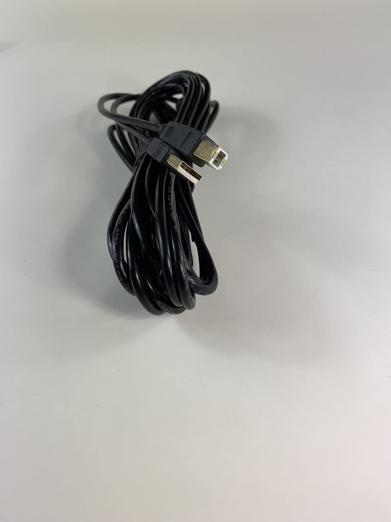 OMNIHIL 15FT High Speed USB 2.0 Cable Compatible with Epson WorkForce ES-580W Scanner