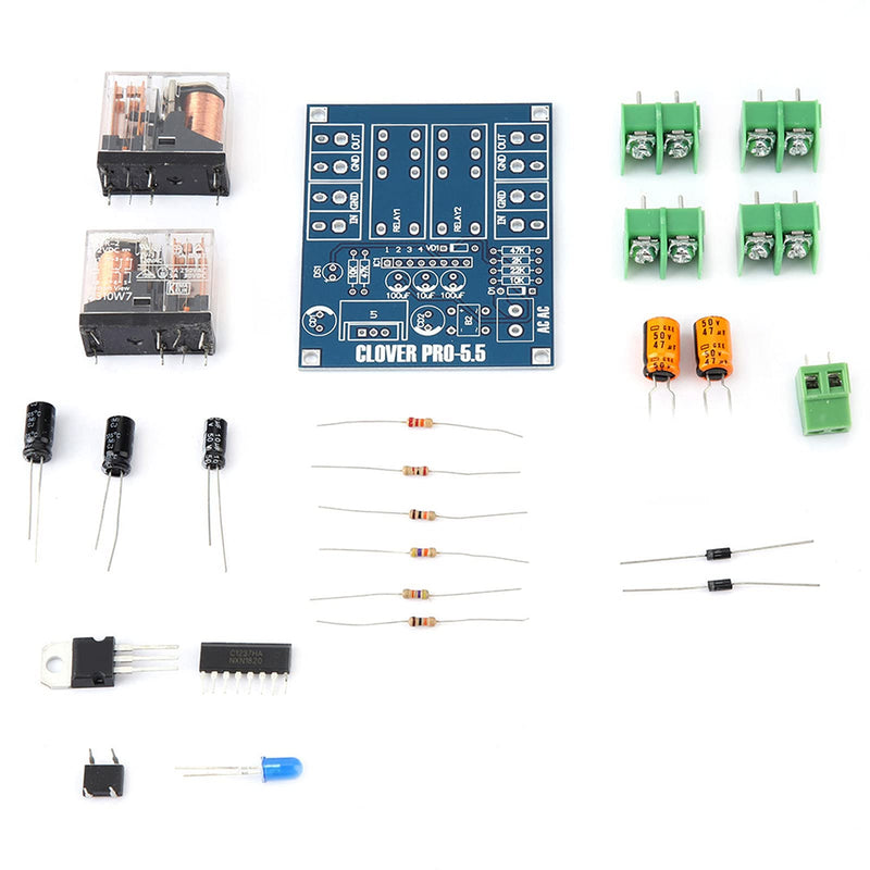 [AUSTRALIA] - YWBL-WH Speaker Protection Board Module DIY Kit AC 12V-24V Dual Relay Voltage Regulator 