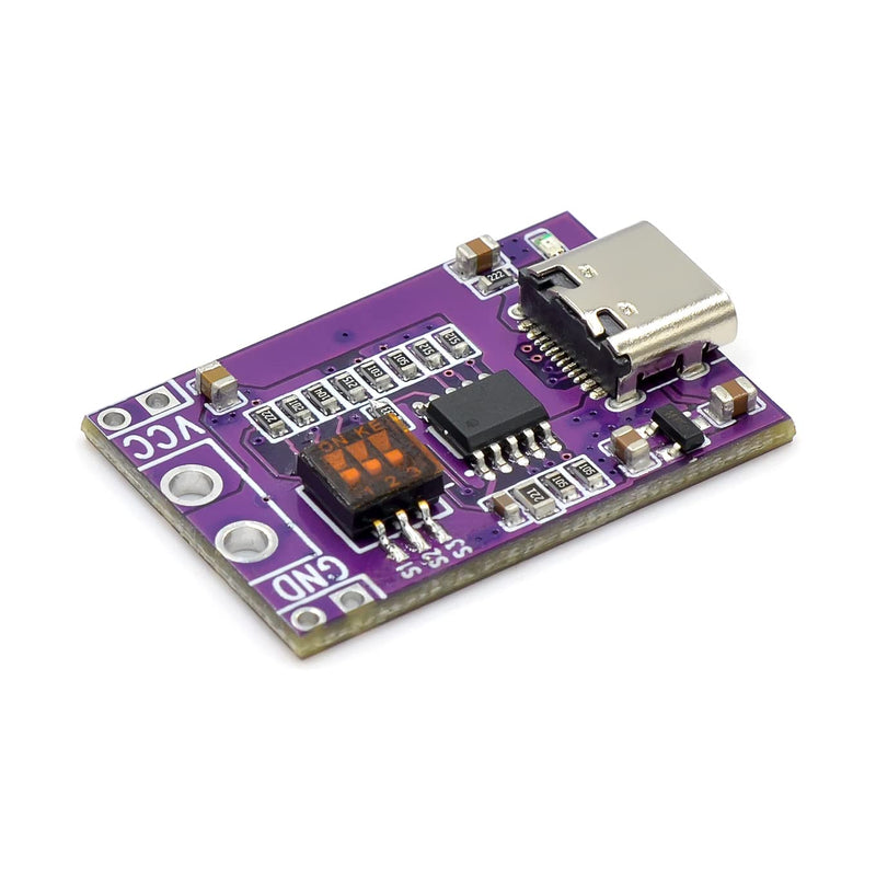 Hailege 3pcs PD/QC/AFC Quick Charge Decoy Trigger Board USB C Support 5V 9V 12V 15V 20V Fixed Voltage Output