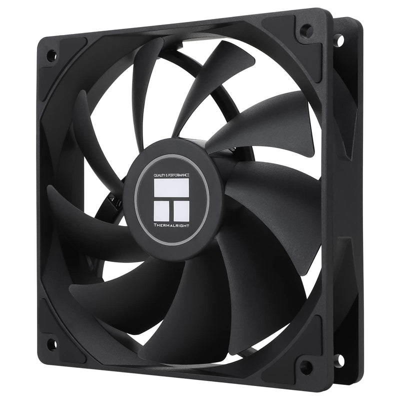 Thermalright TL-C12C CPU Fan 120 mm Case Cooler, 4-Pin PWM Quiet Computer Cooling with S-FDB Bearing Included, up to 1550RPM PC Cooling (3 Quantities) TL-C12C X3