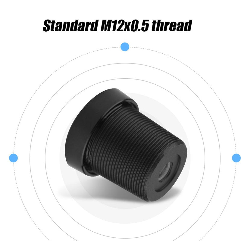 TV Lens/CCTV Len 1.8mm 170° Wide Angle Lens,1MP IR Board Lens for 1/3" & 1/4" CCD Security CCTV Camera Default