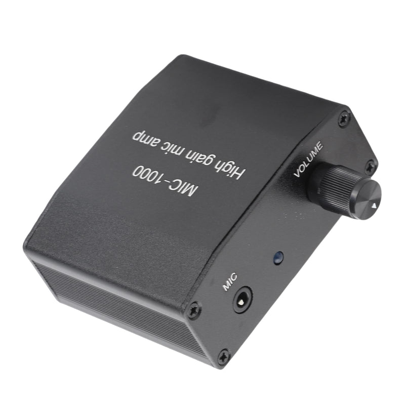 DC 5V Microphone Amplifier Mic Audio Amp High Gain 1000 Times Amplification Accessory Set Kit
