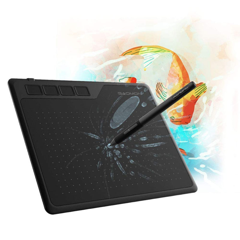 GAOMON S620 Pen Tablet & AP32 Pen- Graphics Drawing Tablet for Digital Drawing/ 2D 3D Animation/Annotating Signing/Online Tutoring