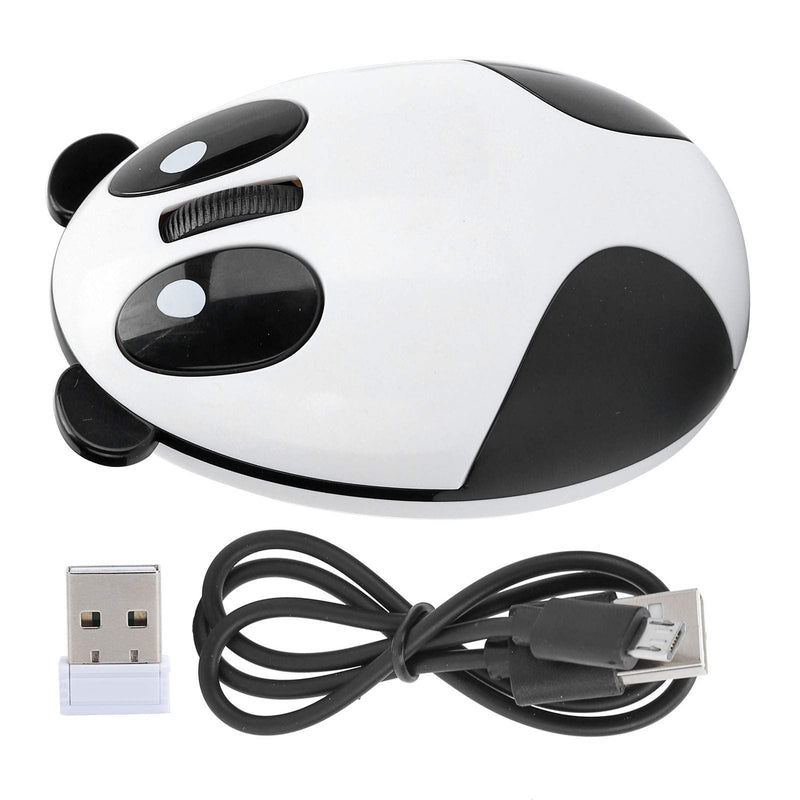 Wireless Computer Mouse, 2.4GHz Wireless Panda Optical Sensor Mouse Universal Mice for Notebook Laptop Desktop Computer PC