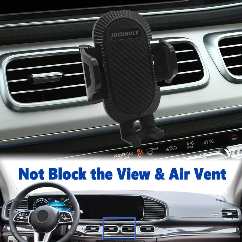 Car Phone Mount 2020-2024 Mercedes Benz GLE Class and 2020-2024 GLS Class [Thick Case Friendly] Mobile Phone Holder Cell Navigation Bracket Air Vent Auto Accessories Cradles, All Phones