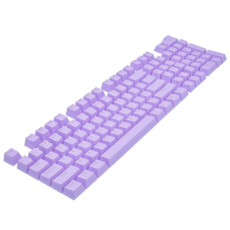Granvela Keycaps, ABS Keycap Sets for Mechanical Keyboards | 104 Keys | OEM Profile | ANSI US-Layout | Macaron | DIY - Light Purple