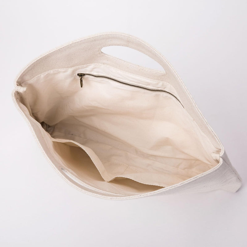 Top-Handle Bag with Sleek Design, Fits Laptops, Legal Size Documents and More - Perfect for Work or School Beige