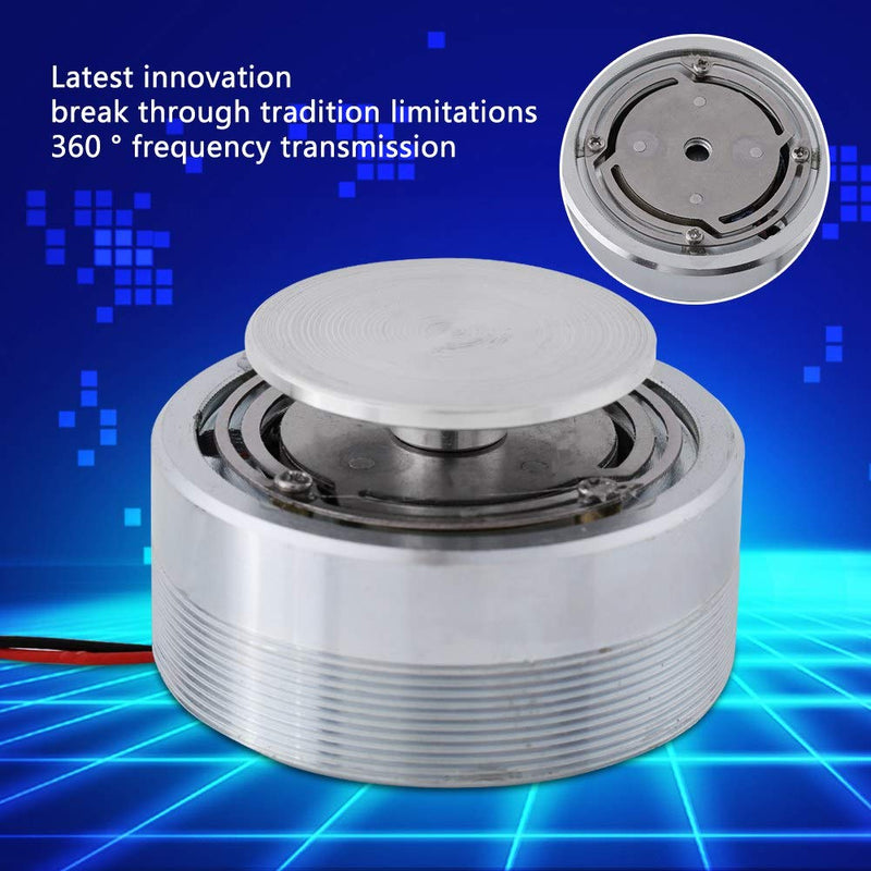Walfront 50mm Resonance Speaker Vibration Speaker Vibrating Speaker Speaker 2inch All Frequency Resonance Louder Speaker Exciter Speaker (4Ω 25W)