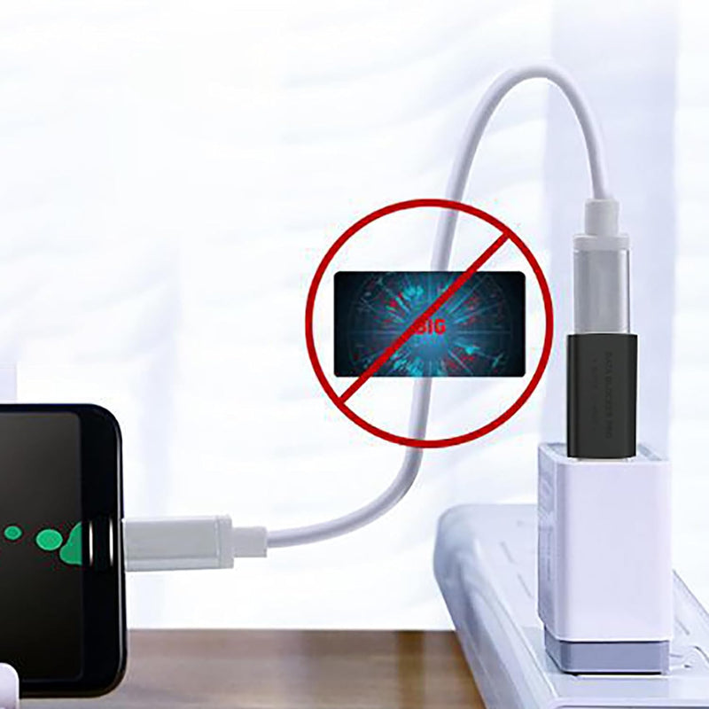 Fast Charging USB C to C Data Blocker, Honwally USB Type C Condom Charger Protect Against Juice Jacking, Support Rapid Charge up to 50V/5A (2 Pack) 2 PACK Type C