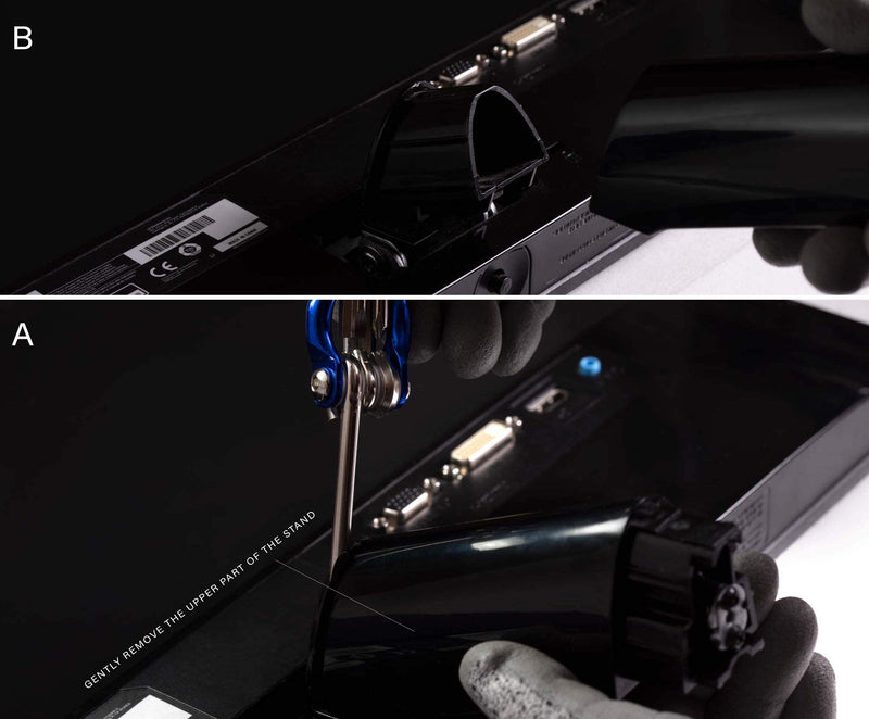 Gladiator Joe Monitor Arm/Mount VESA Bracket Adapter Compatible with LG 24MP58VQ, 24MP58VQ-P, 24MP59G, 24MP59G-P, 24MP60VQ, 27MP58VQ, 27MP58VQ-P | Laser Cut | 100% Made in North America