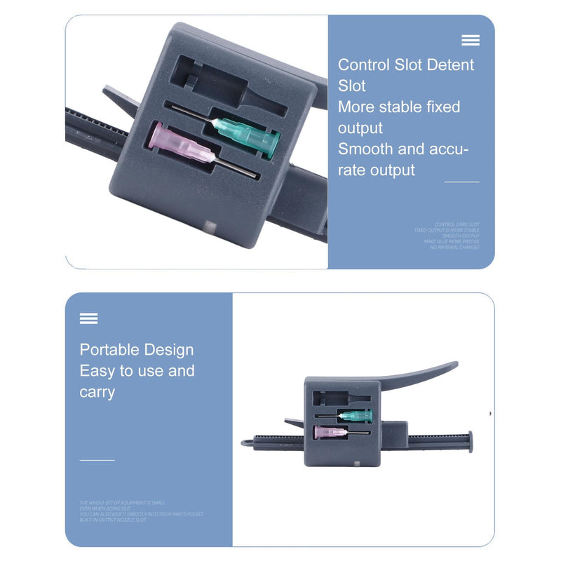K2208 Solder Paste Dispenser with 1.3mm Nozzle Easy Grip for Solder Paste Flux Glue Electronics Repair