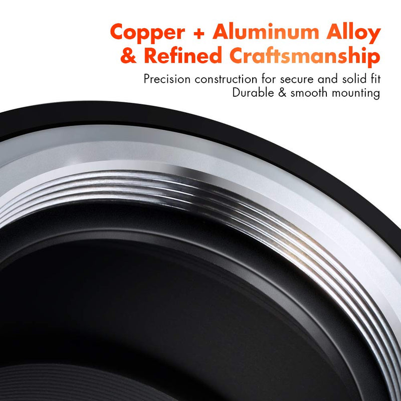 K&F Concept M42 to Fuji X Lens Mount Adapter for M42 Screw Mount Lens to Fujifilm Fuji X-Series X FX Mount Mirrorless Cameras with Matting Varnish Design for Fuji XT2 XT20 XE3 XT1 X-T2 M42-FX