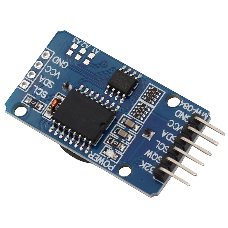 Heevhas Real Time Clock Module RTC Module DS3231 AT24C32 High Precision Clock Module IIC Module Memory Module + 10P Cable (Pack of 3)
