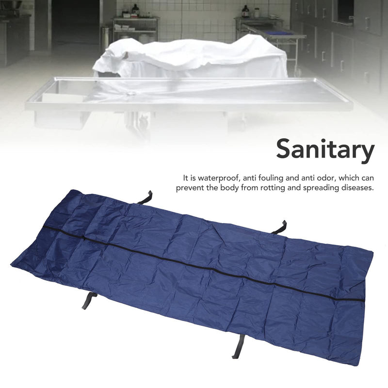 CHEOTIME Body Bag, Leak-proof Body Storage Bags, Robust, Thickened Emergency Body Bag for Emergency Storage and Removal of Bodies (59.1 x 23.6 inches) 59.1 x 23.6in