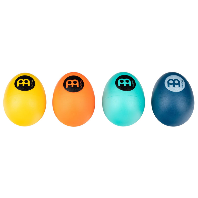 [AUSTRALIA] - Meinl Percussion Set Egg Shakers 4-Piece Pack for All Music with Different Volume — NOT MADE in CHINA — Durable All-weather, 2-YEAR WARRANTY (ES Seafoam, Navy Blue, Orange, Yellow 