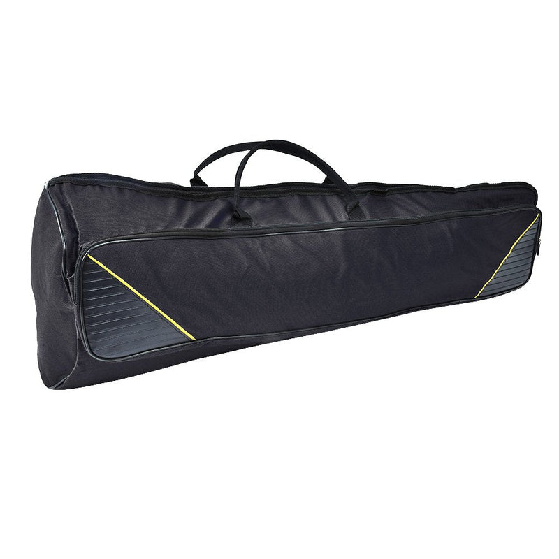[AUSTRALIA] - Trombone Bag, 3 Colors Portable Alto/Tenor Trombone Shoulders Bag Handbag Musical Instrument Accessories(BLACK) 