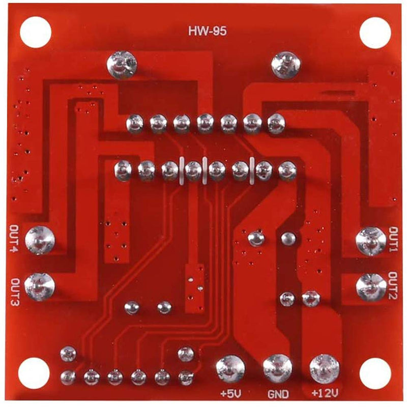 Greluma L298N Motor Drive Controller Board Module Double H Bridge DC Stepper for Arduino Pack of 4