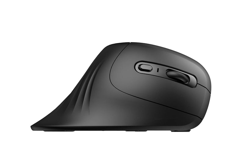 MOJO Perfect Grip Dual Mode Silent Vertical Mouse - Bluetooth / Wireless Optical Ergonomic Mouse w/Adjustable Sensitivity and Quiet Buttons Perfect Grip - Dual Mode (Bluetooth + Wireless)