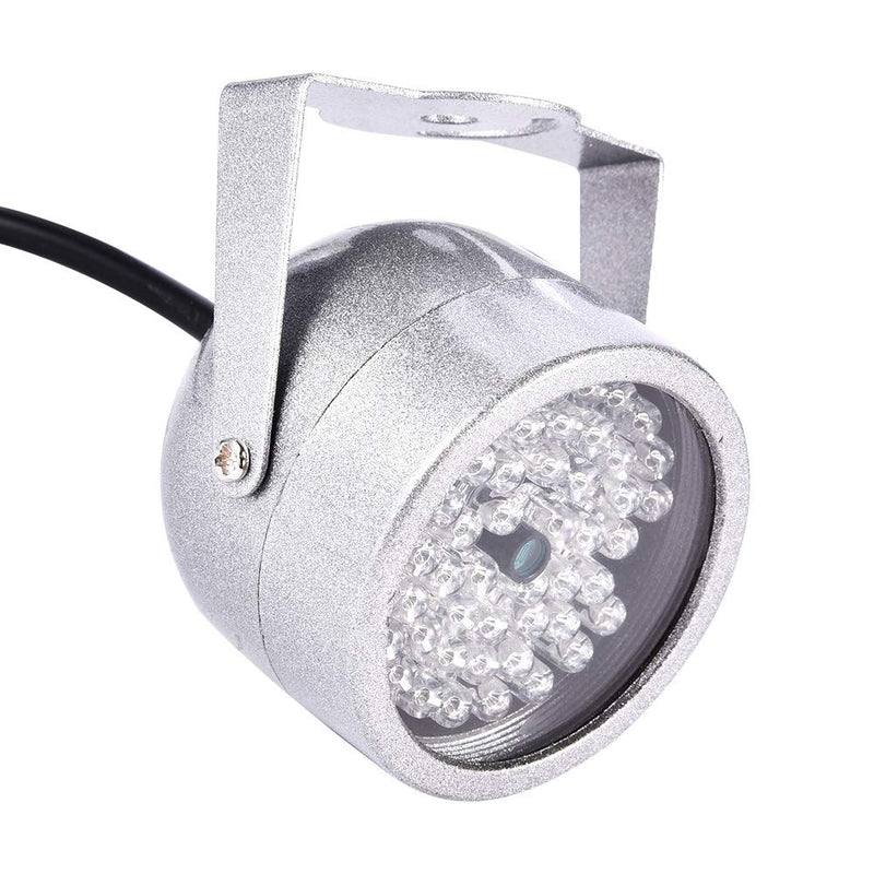 PUSOKEI IR Illuminator Lights,CCTV IR Night Vision Illuminator Camera Lights,48 LED Lights Automatic CDS Power Control,Waterproof Infrared Fill Light for Electronic Police Snapshot,Traffic Junctions