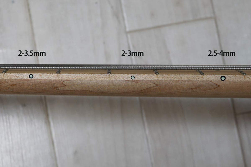 SBM & SGM series/with black pipe / 60mm length (inner 2mm, outside 3mm, glow Green) inner 2mm, outside 3mm