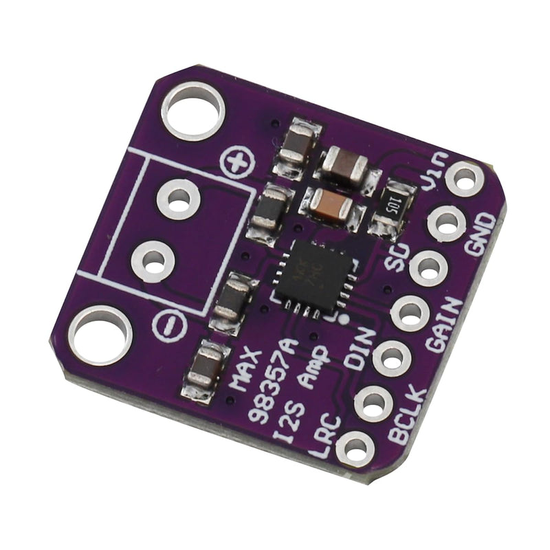 Heevhas MAX98357 Audio Power Amplifier Module I2S Class D Filterless Audio Amplifier Board for Raspberry Pi (Pack of 3)