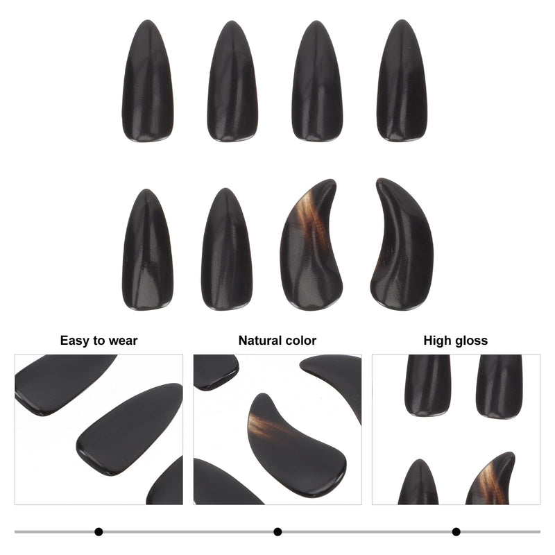8pcs Guzheng Nails Professional Nail Covers String Instrument Finger Picks