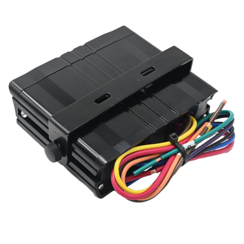 [AUSTRALIA] - EATAKWARD 6 Gang Switch Box Rocker Switch Panel 12V Rocker Switch Box 40 Amp Max ON/Off Switch Panel Box for Car Truck Auto Boat RVs (12 AWG Wires, 12 Volt DC) 