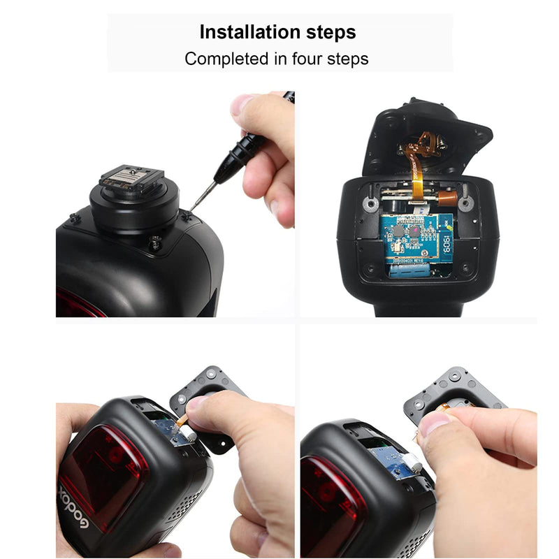 Godox V1S Hot Shoe Mount Foot, Flash Hot Shoe Replacement for Godox V1-S V860III-S Flash Accessories Repair Parts(Upgraded Metal Version)