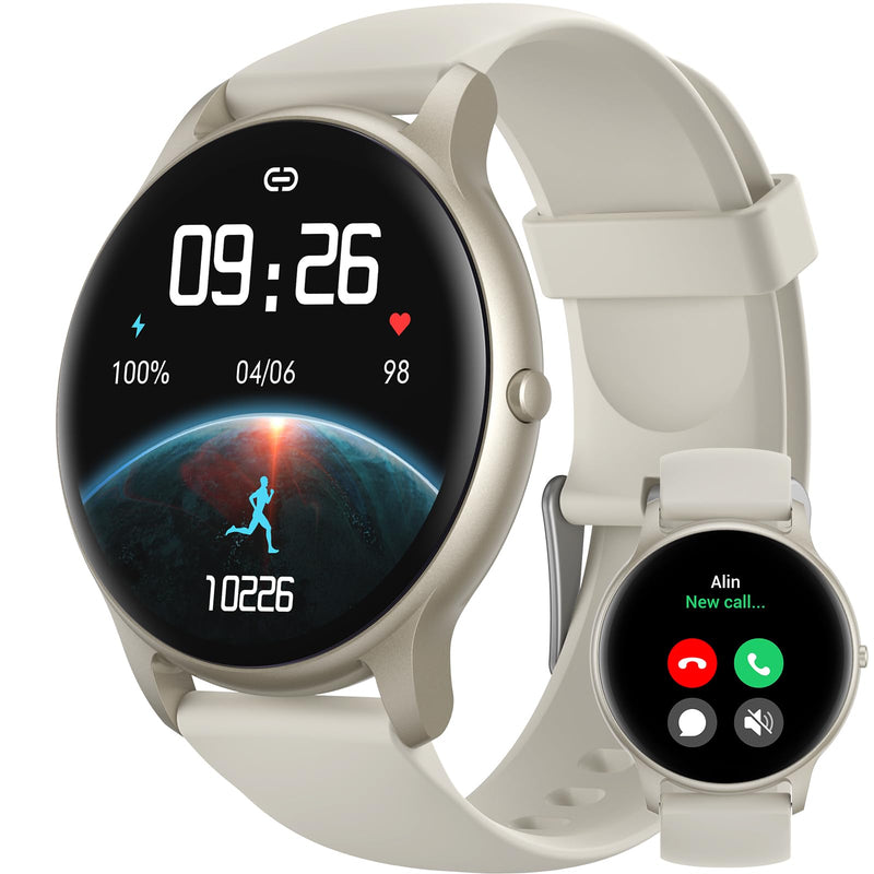 Parsonver PS01SL Smart Watch with Bluetooth Call Bundle with PSWB1G 22mm Watch Band