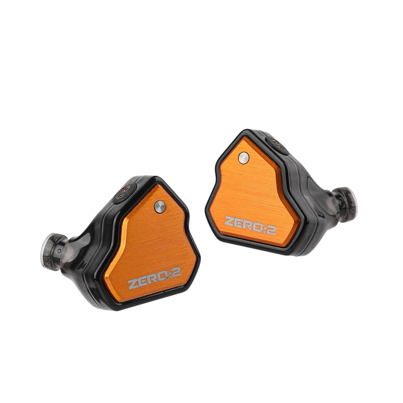 Linsoul 7Hz x Crinacle Zero:2 in Ear Monitor (Orange) Portable Earphone Case