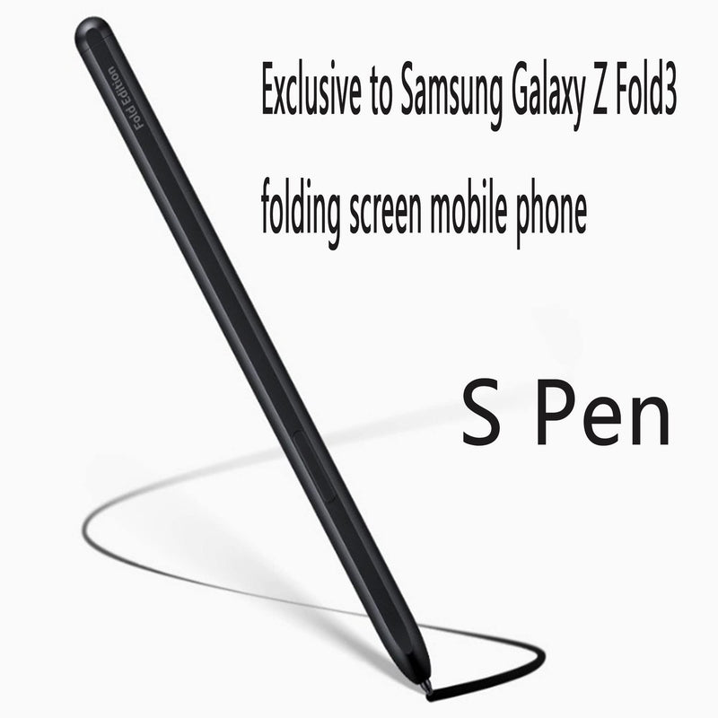 Fold Edition Galaxy Z Fold 3 Pen Replacement for Samsung Galaxy Z fold 3 5G S Pen Touch Stylus +Replacement Tips/Nibs (Black)